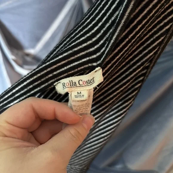 Rolla coster sleeveless black maxi dress size medium - Picture 4 of 6